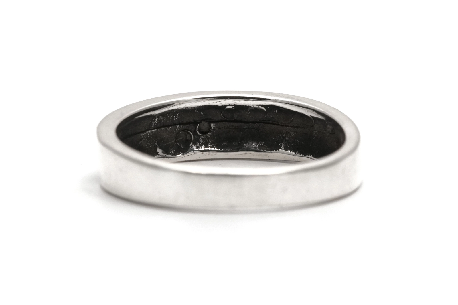 Bague contemporaine en argent 925 sertie de marcassites - - 4