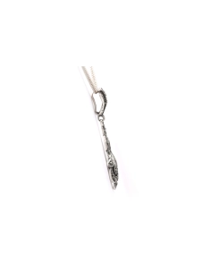 Pendentif Art Déco en argent 835 serti de marcassites