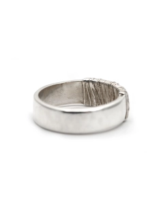 Bague contemporaine en argent 925