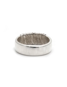 Bague contemporaine en argent 925