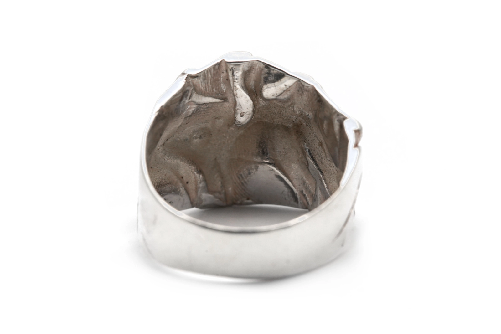 Bague Années 70 en argent