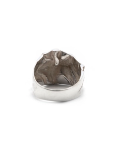 Bague Années 70 en argent