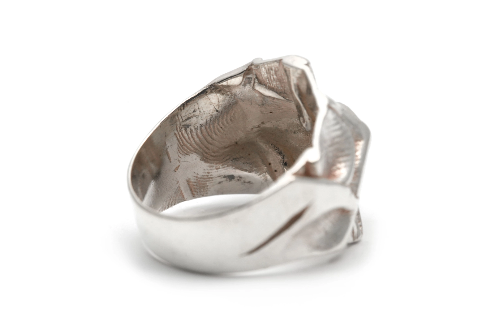 Bague Années 70 en argent