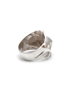 Bague Années 70 en argent