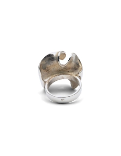 Bague contemporaine en argent 900