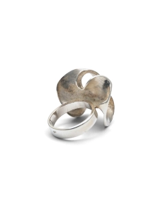 Bague contemporaine en argent 900