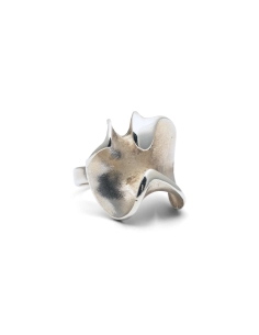Bague contemporaine en argent 900