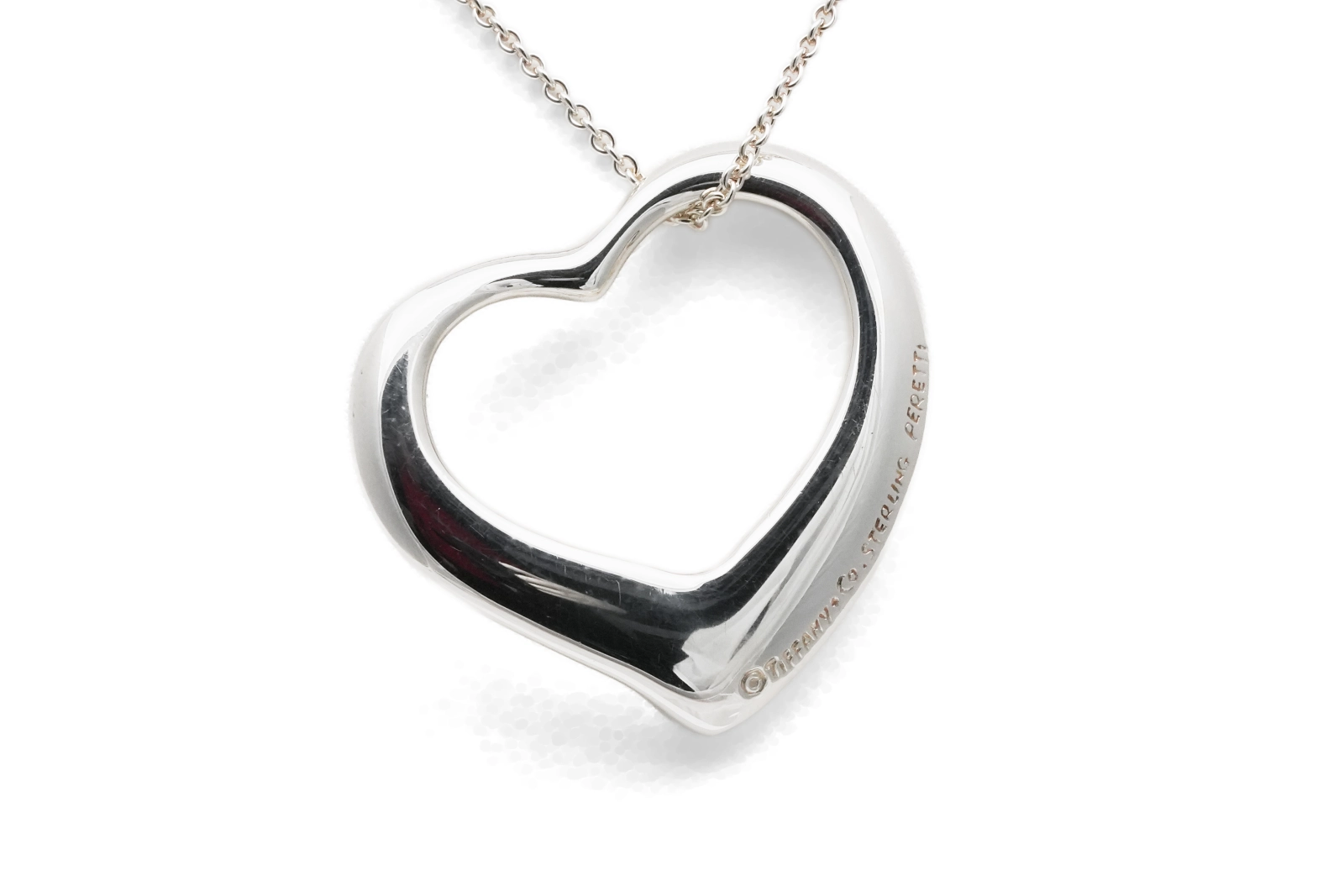 Collier "Open Heart" Tiffany & Co. par Elsa Peretti en argent 925