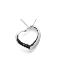 Collier "Open Heart" Tiffany & Co. par Elsa Peretti en argent 925