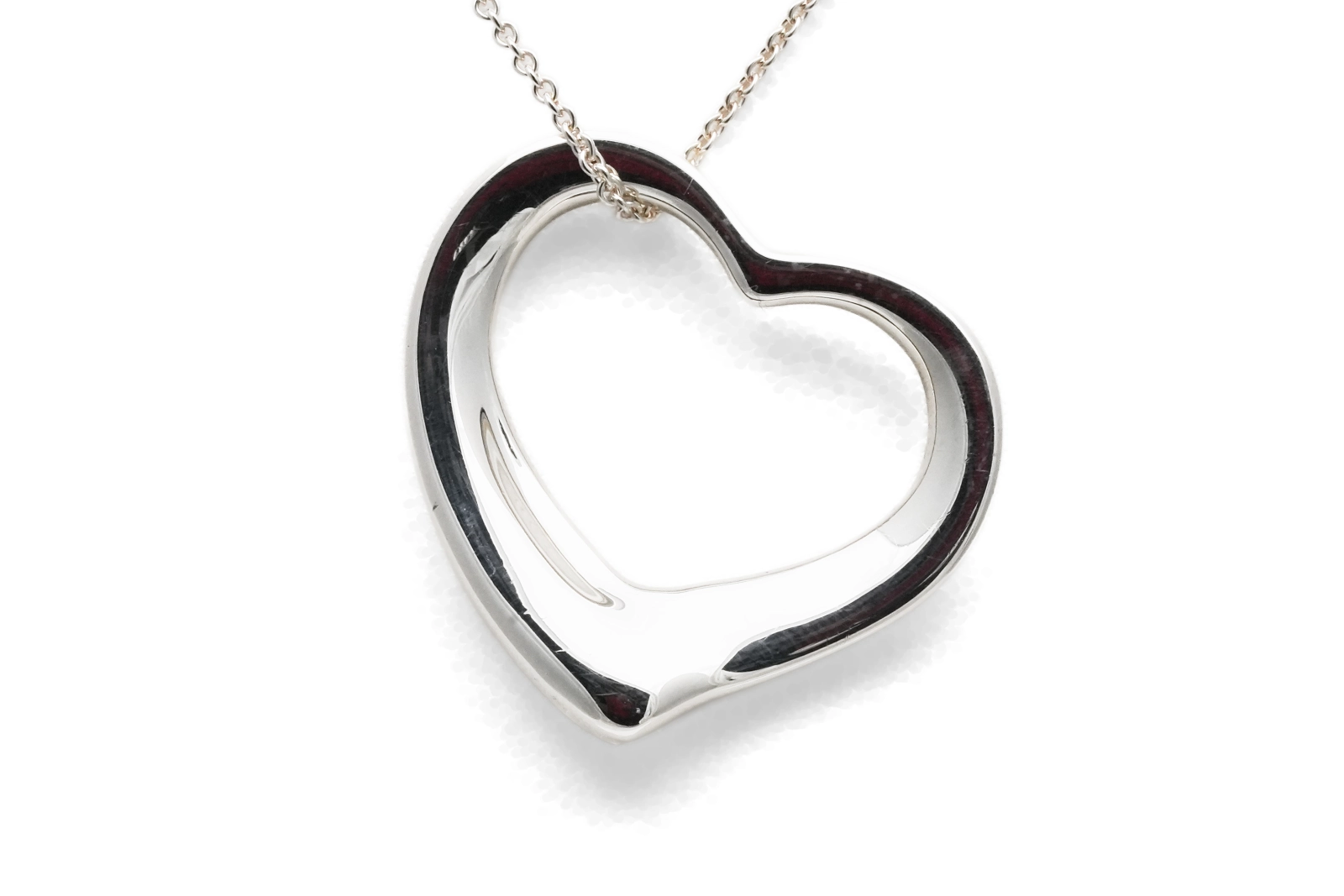 Collier "Open Heart" Tiffany & Co. par Elsa Peretti en argent 925