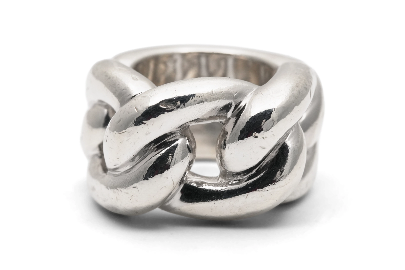 Bague "Pianegonda" contemporaine en argent 925