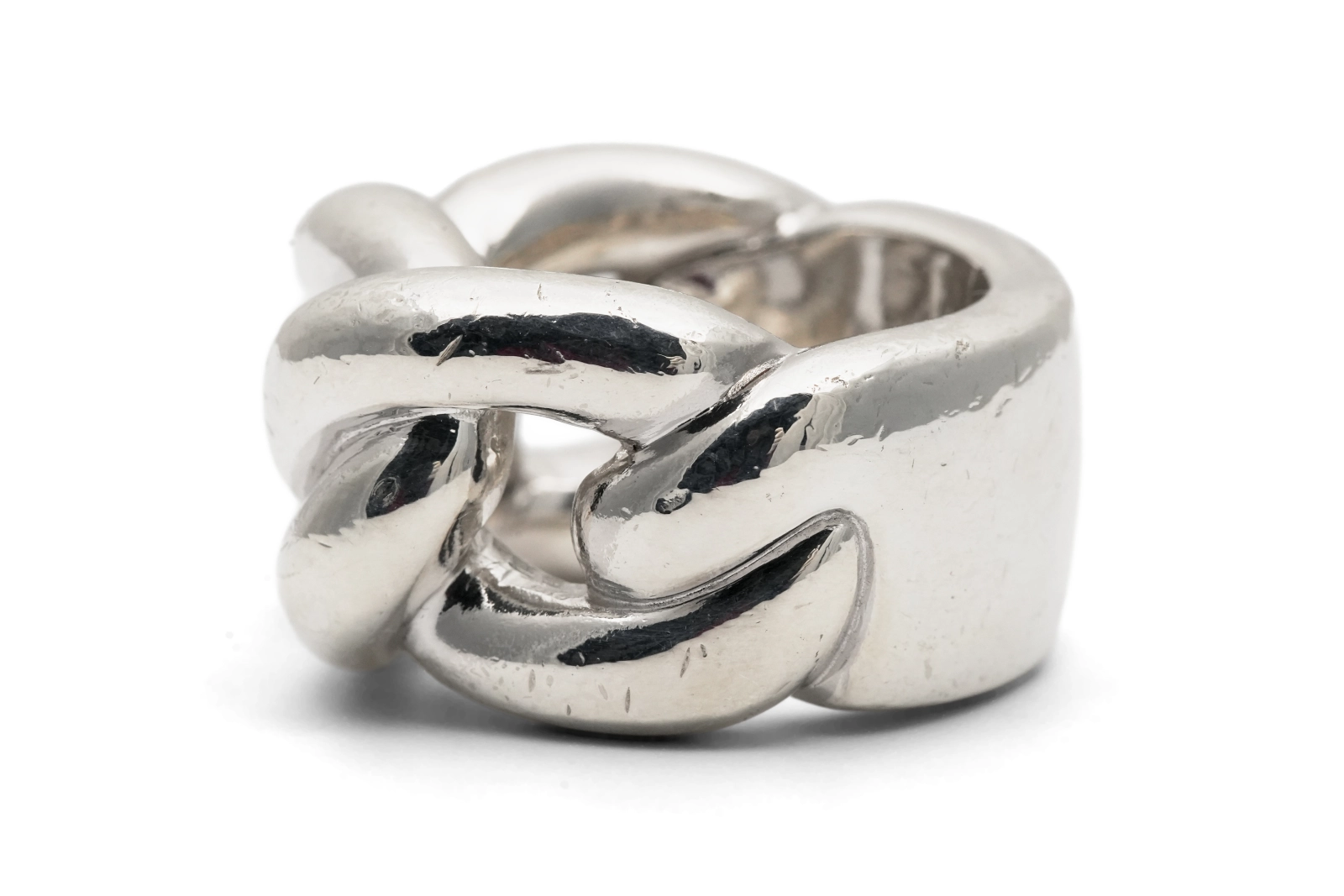 Bague "Pianegonda" contemporaine en argent 925
