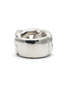 Bague "Pianegonda" contemporaine en argent 925