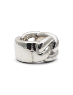 Bague "Pianegonda" contemporaine en argent 925