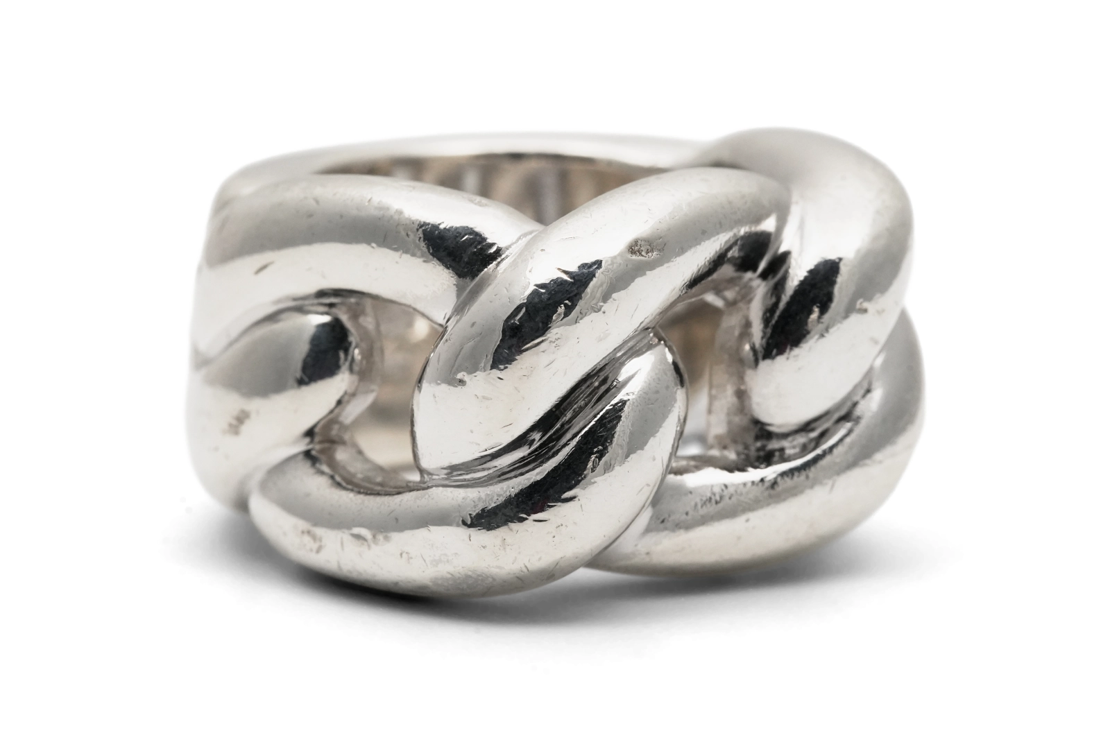 Bague "Pianegonda" contemporaine en argent 925