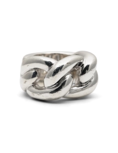 Bague "Pianegonda" contemporaine en argent 925