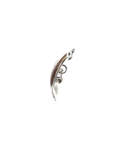 Broche "Lama" péruvienne en argent 925 et émail