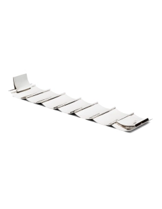 Bracelet Années 70 en argent 925 niellé