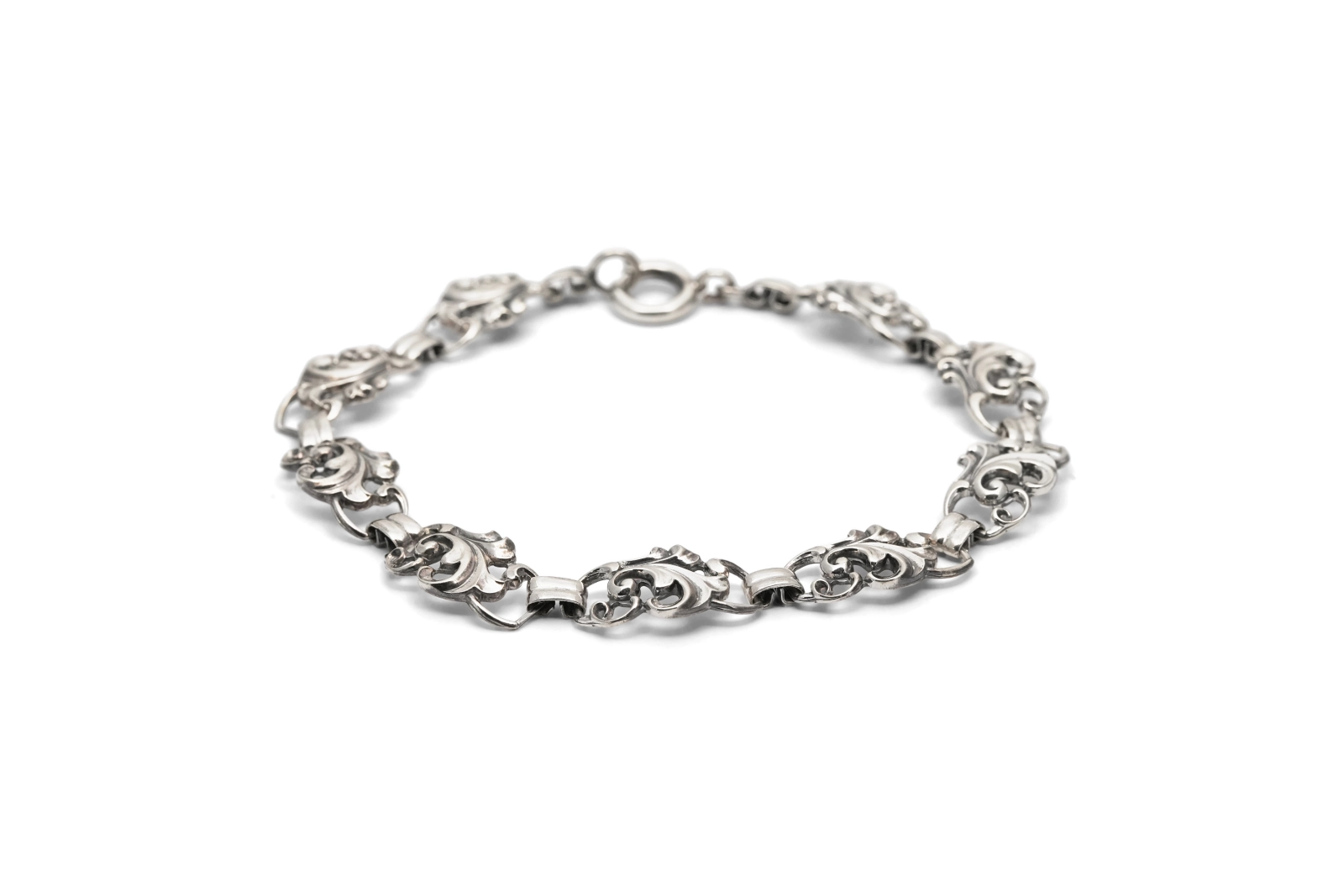 Bracelet Art Nouveau en argent 800