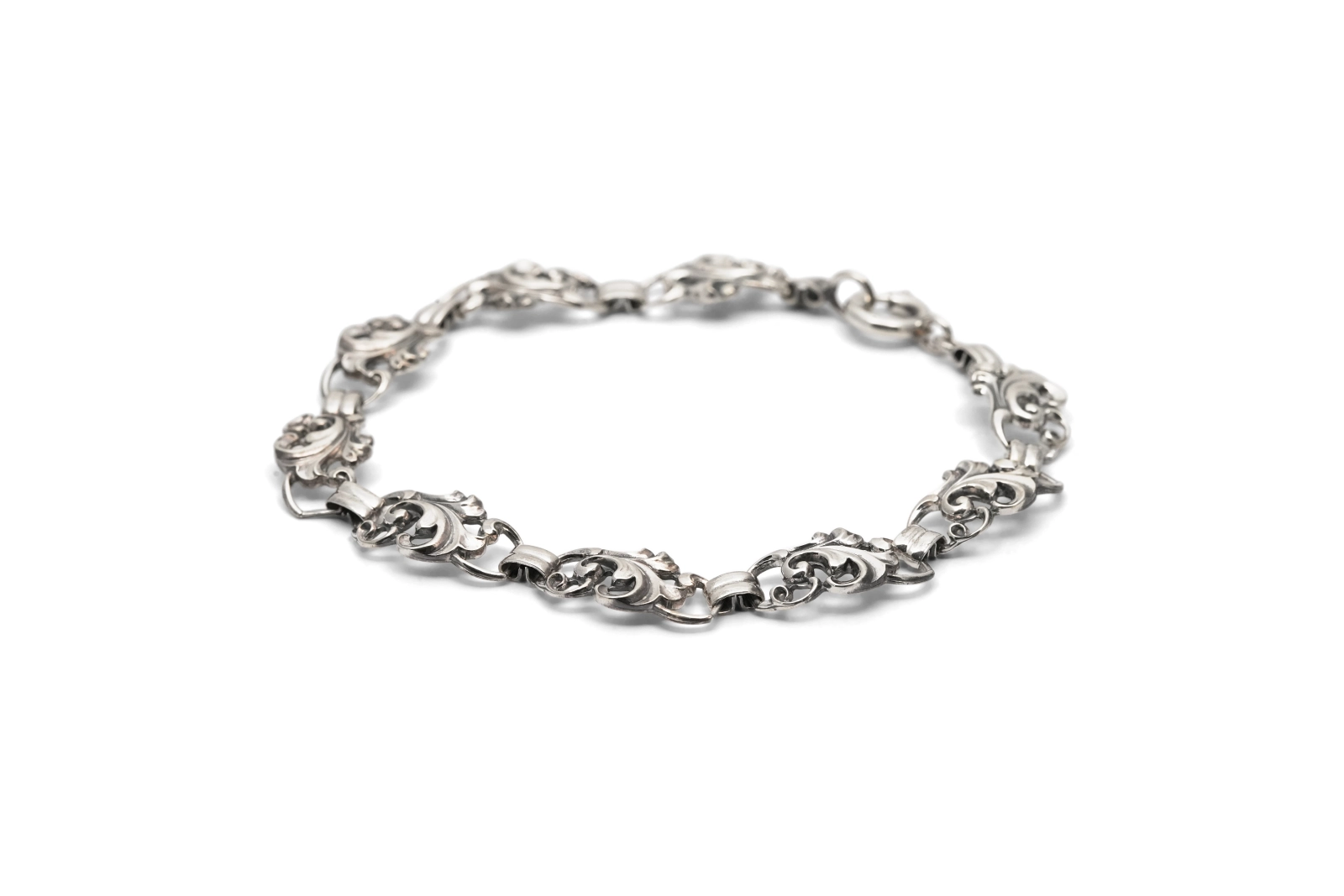 Bracelet Art Nouveau en argent 800