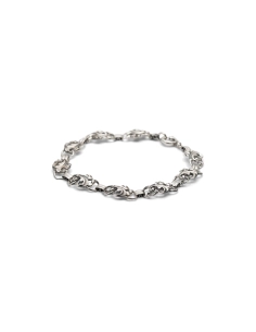 Bracelet Art Nouveau en argent 800