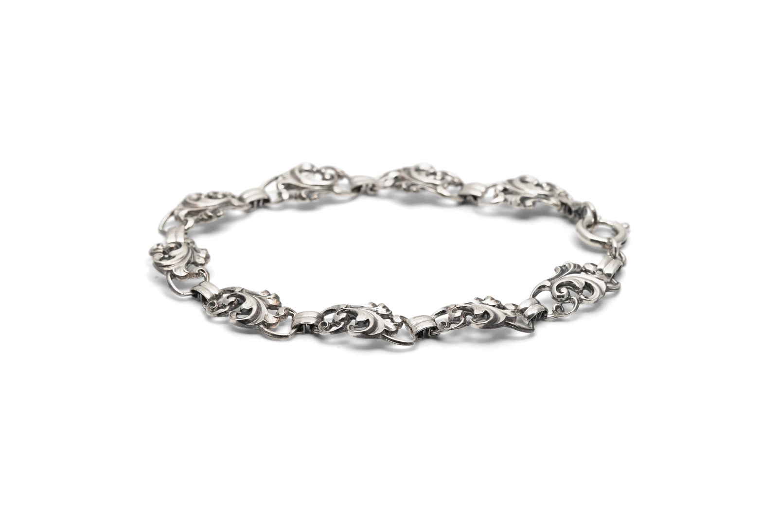 Bracelet Art Nouveau en argent 800