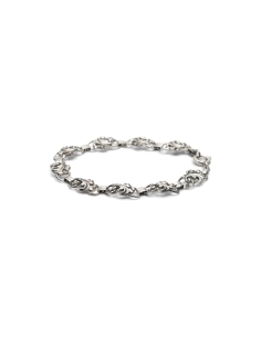 Bracelet Art Nouveau en argent 800