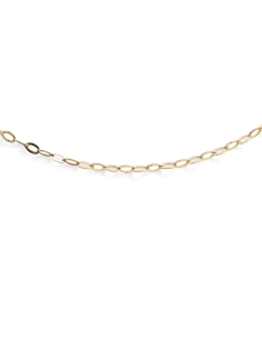 Chaîne contemporaine en or jaune 18 carats