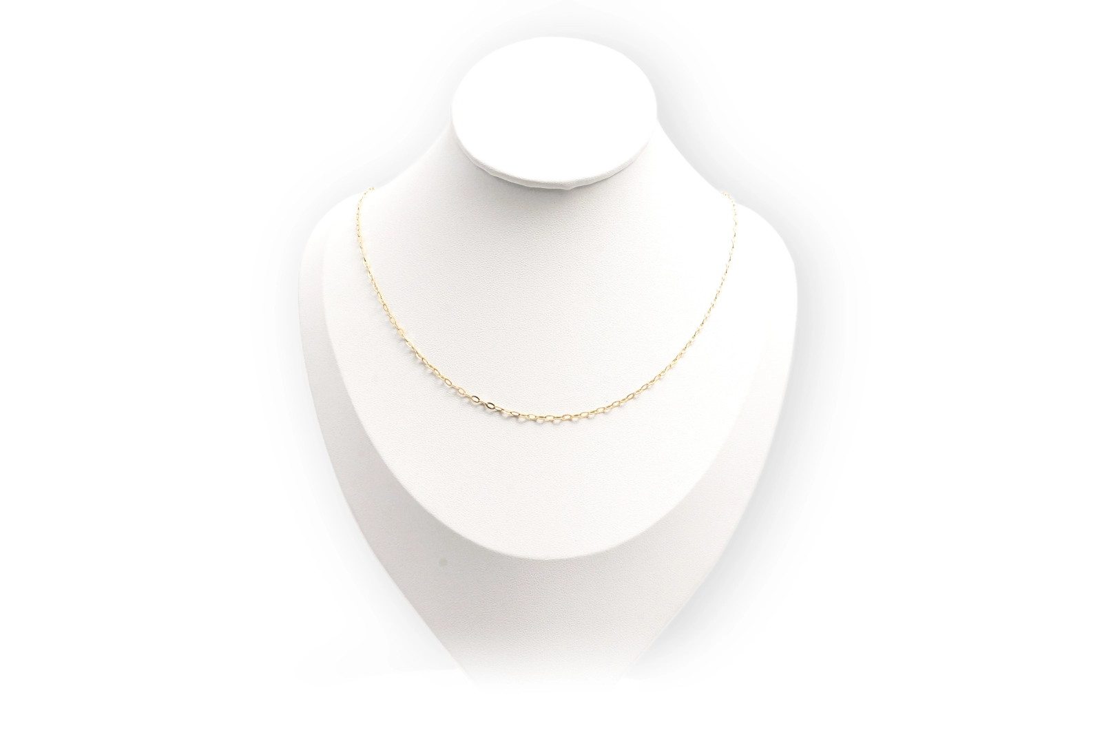 Chaîne contemporaine en or jaune 18 carats