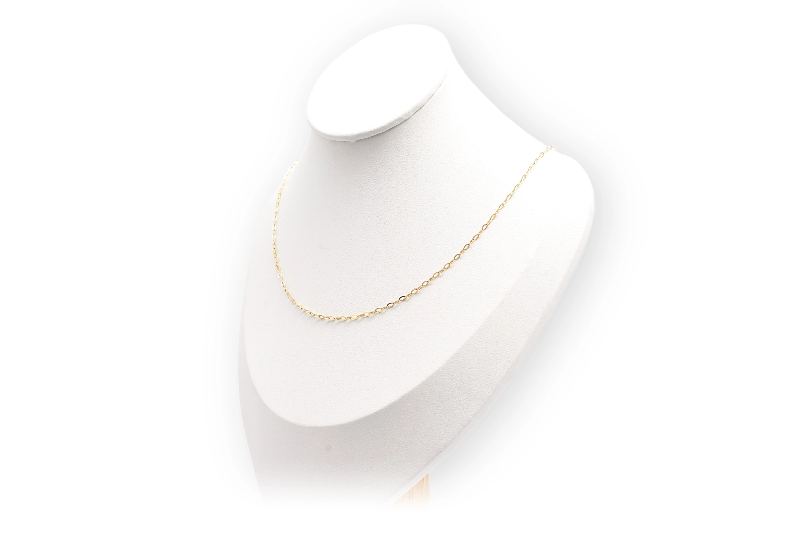 Chaîne contemporaine en or jaune 18 carats