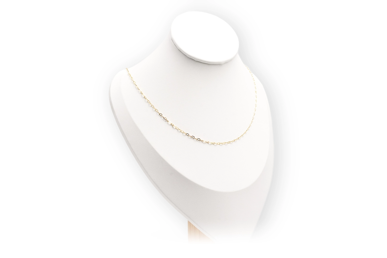Chaîne contemporaine en or jaune 18 carats