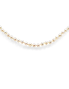 Collier de perles contemporain et or jaune 18 carats