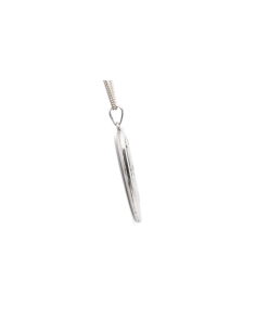 Pendentif Années 50 "Les amoureux de Peynet" en argent