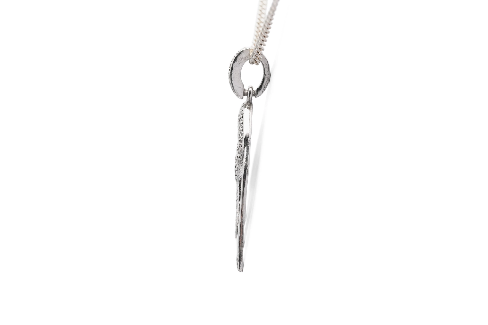 Pendentif Léopard contemporain en argent 925 serti de zirconiums