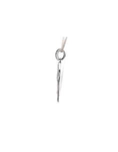 Pendentif Léopard contemporain en argent 925 serti de zirconiums