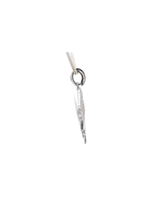 Pendentif Léopard contemporain en argent 925 serti de zirconiums