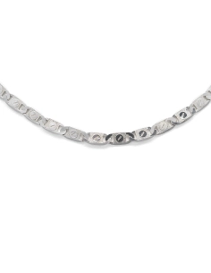 Collier contemporain en argent 925