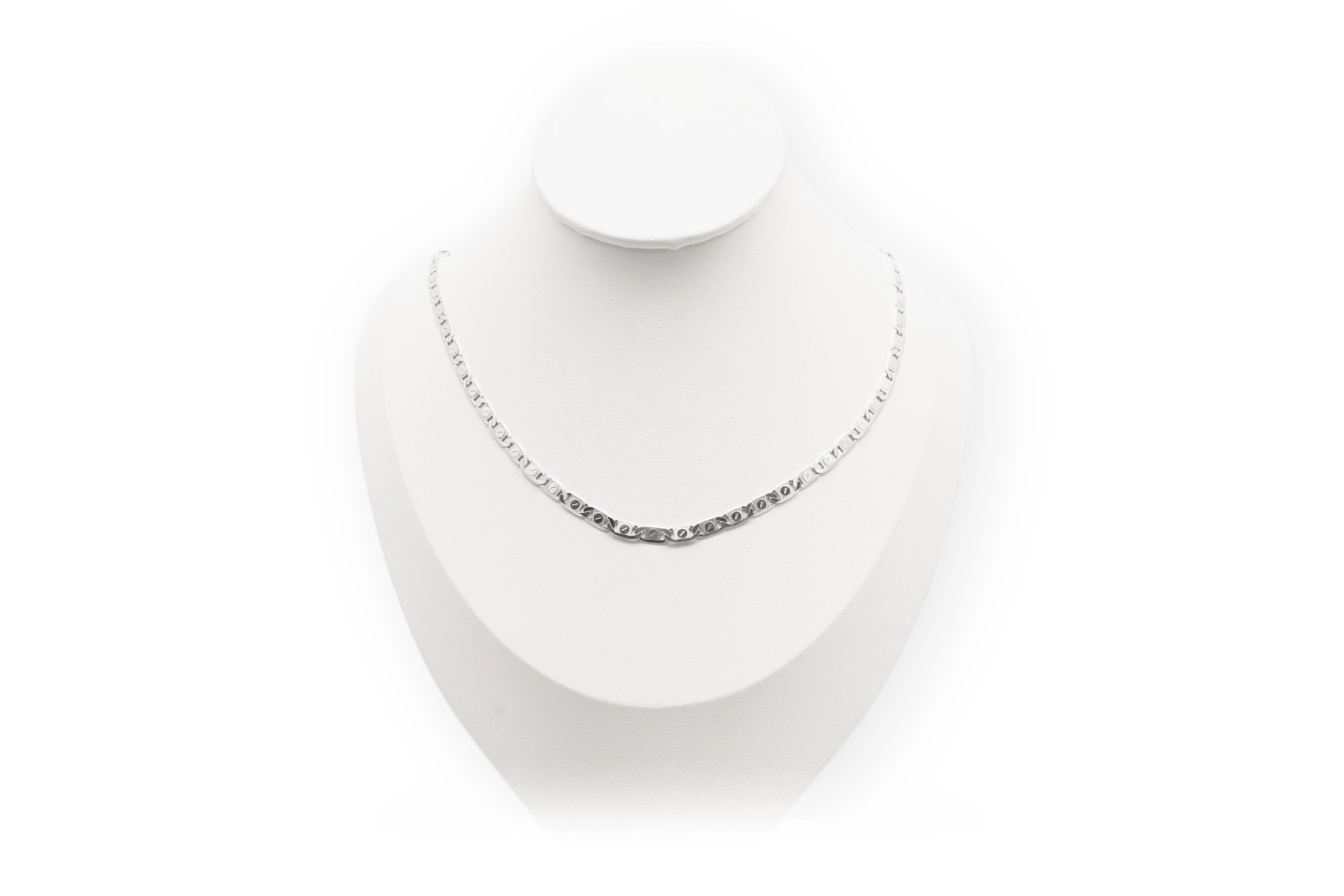 Collier contemporain en argent 925
