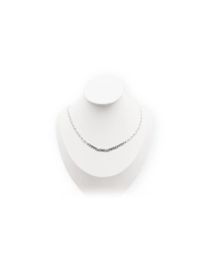 Collier contemporain en argent 925