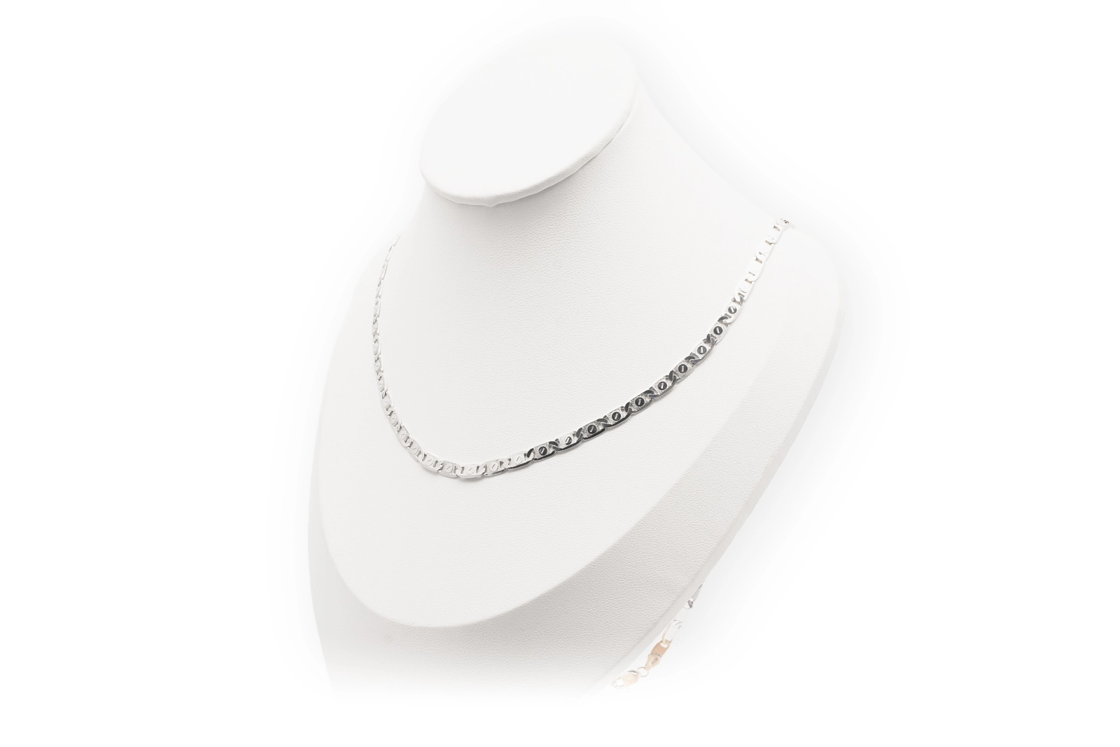 Collier contemporain en argent 925