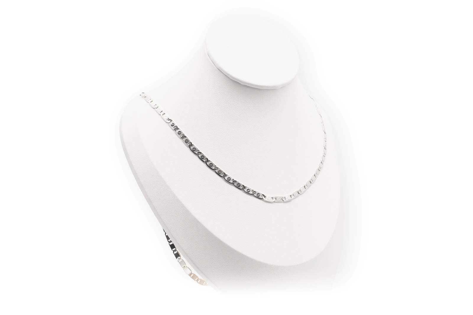 Collier contemporain en argent 925