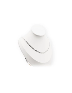 Collier contemporain en argent 925