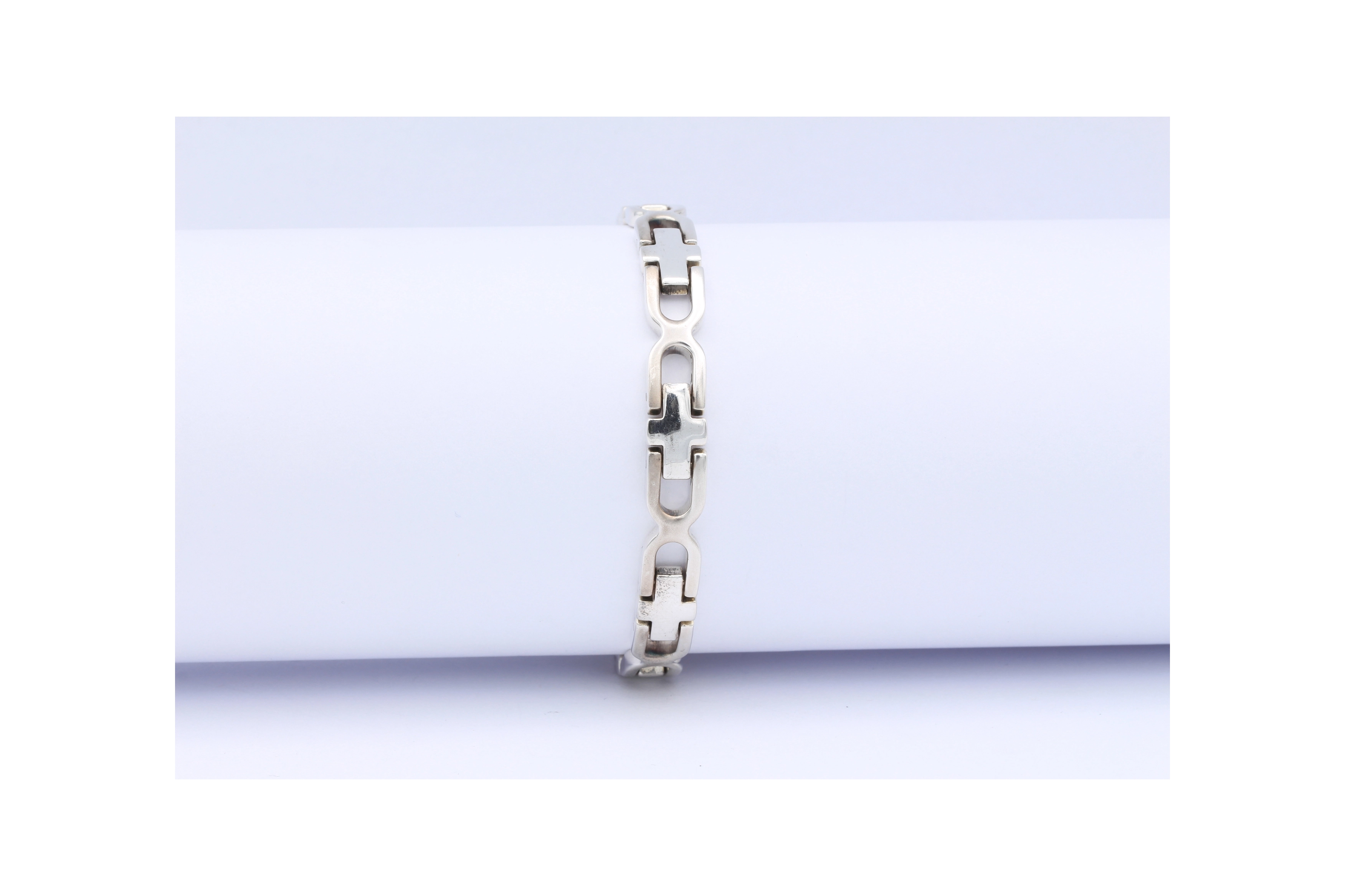 Bracelet design contemporain en argent 925-The Vintage Workshop