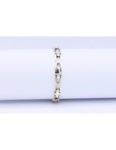 Bracelet design contemporain en argent 925-The Vintage Workshop