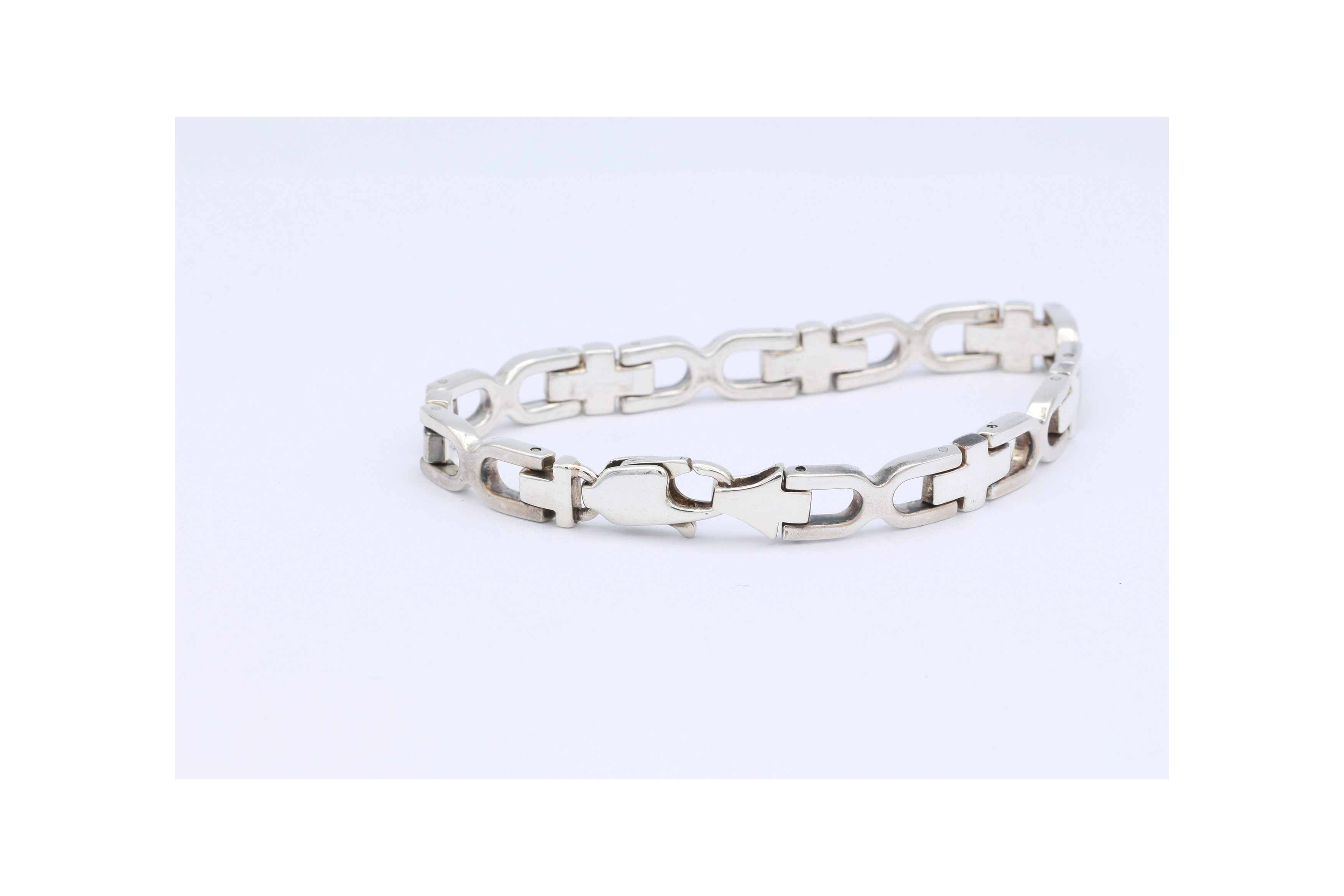Bracelet design contemporain en argent 925-The Vintage Workshop