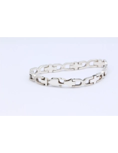 Bracelet design contemporain en argent 925-The Vintage Workshop