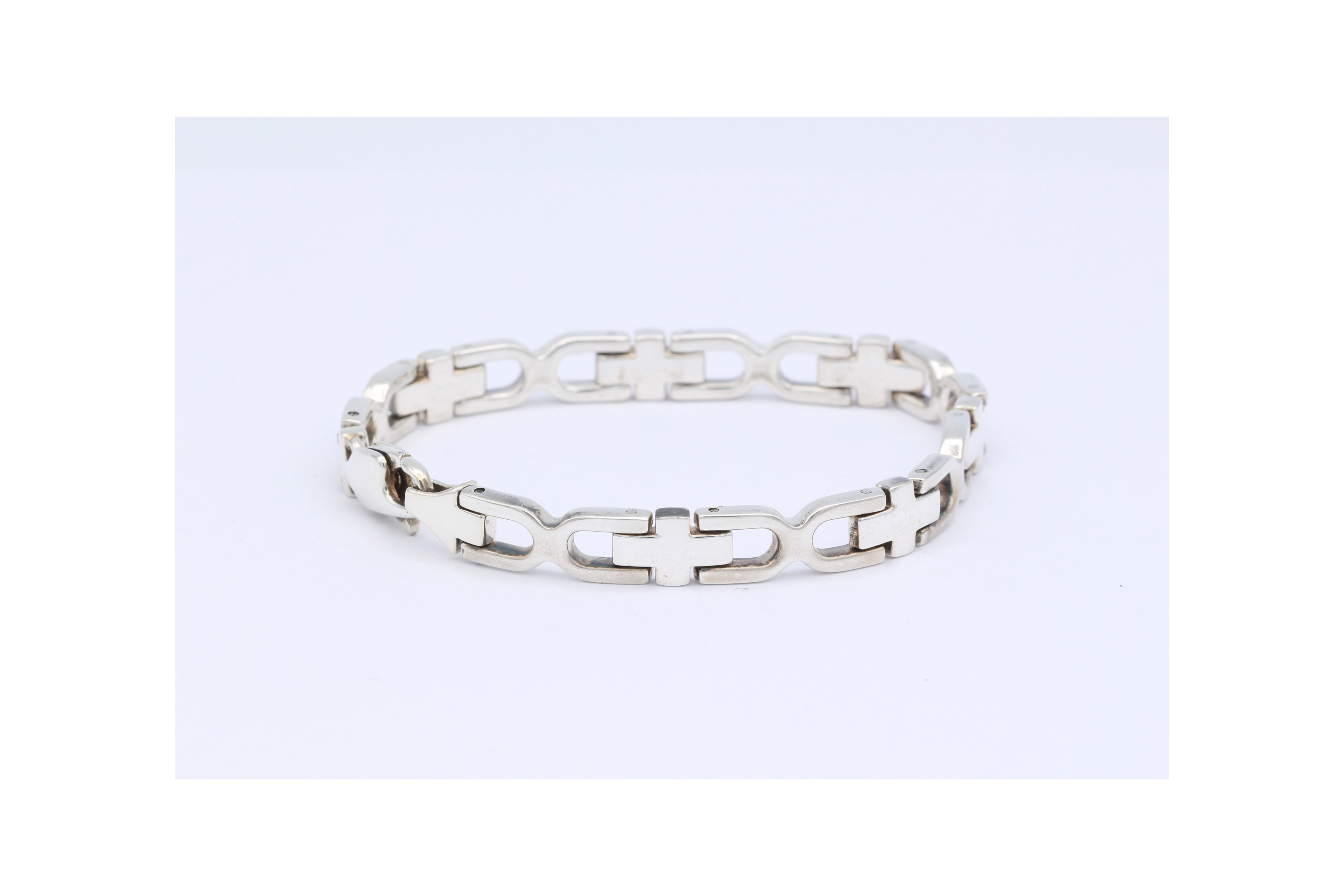 Bracelet design contemporain en argent 925-The Vintage Workshop