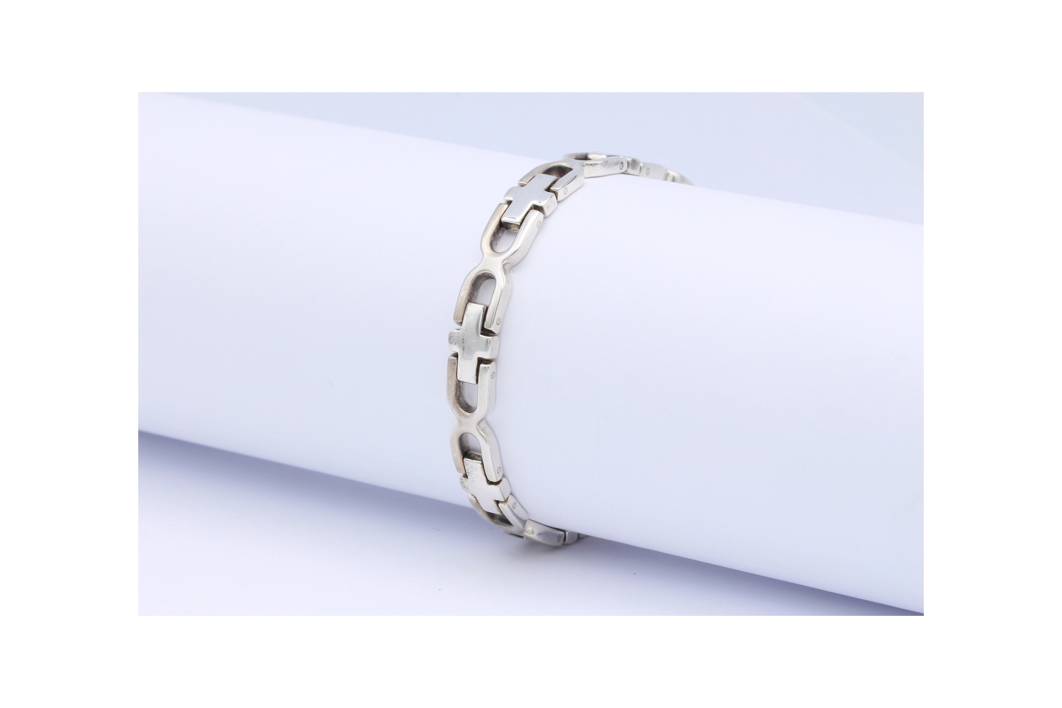 Bracelet design contemporain en argent 925-The Vintage Workshop