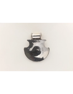 Pendentif ethnique contemporain en argent 925-The Vintage Workshop