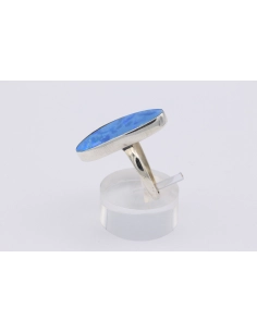 Bague contemporaine en argent 925 sertie d'opale - - 3
